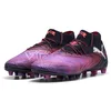 Image de PUMA Future 8 Ultimate AG 108189 Chaussures de football, noir/rouge, 44.5 EU