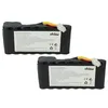 Image de vhbw 2 piles remplace Husqvarna 580 68 33-02, 580 68 33-01, 580683301, 5806833-01, 580683302, 5806833-02 pour 6800mAh 18V Li-Ion