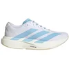 Image de Chaussures Adidas Adizero Evo SL Woven Blanc Bleu SS26 Femme, Taille UK 7.5
