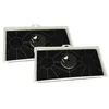 Image de vhbw Lot de 2 filtres à charbon actif compatibles avec les hottes Bosch DHL555BL/01, DHL555BGB/02, DHL555BGB/01, DHL555BCH/06 + matériel de fixation