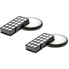 Image de vhbw Lot de 4 filtres compatibles avec les aspirateurs Rowenta X-Trem Power Cyclonic RO6932EA, RO6940EA - 4 filtres (filtre pré-moteur, filtre d'évacuation d'air / filtre EPA)