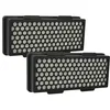 Image de vhbw Lot de 2 filtres HEPA de rechange pour aspirateur Samsung DJ97-01940 Noir/blanc