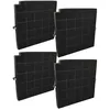 Image de vhbw 4 filtres à charbon actif compatible avec Arthur Martin AirINBOX1, AIRINBOX120, AIRINBOX2, AIRINBOX3 hottes aspirantes - 26,5 x 25,8 x 1,8 cm
