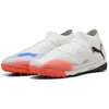 Image de PUMA Chaussures de football Future 8 Pro Cage unisexes, Puma PUMA blanche, noire, rouge éclatante, 40 EU