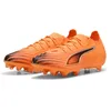 Image de PUMA Chaussures de football Ultra 6 Pro Fg/Ag unisexes, Heat Fire PUMA Noir/rouge brillant, 42 EU