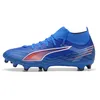 Image de PUMA Chaussures de football Ultra 6 Match+ Fg/Ag unisexes, Ultra Blue PUMA White PUMA Black, 46 EU