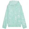 Image de Veste Puma Run Velocity AOP Woven Bleu Blanc Femme, Taille L