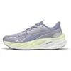 Image de Chaussures Puma Velocity NITRO 4 Gris Jaune Femme SS26, Taille 41 - EUR