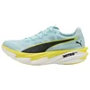Image de Chaussures Puma Deviate NITRO Elite 4 Bleu Jaune SS26 Femme, Taille 42 - EUR