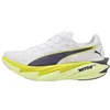 Image de Chaussures Puma Deviate NITRO Elite 4 Blanc Jaune SS26 Femme, Taille 40,5 - EUR
