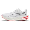 Image de Chaussures Puma Deviate Pure NITRO Blanc Rouge AW26 Femme, Taille 40,5 - EUR