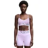 Image de Brassière Puma Hyrox Strappy Pwrmode Violette Femme, Taille L