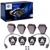 Image de HELLA 8DB 355 008-781 Kit de plaquettes de frein - avec contact du palpeur d'usure intégré - T1182 - pour p.e. AUDI