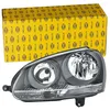 Image de HELLA 1EG 247 007-411 Halogène Projecteur principal - pour p.e. VW Golf V (1K1) - gris - ECE - pour circulation à droite - gauche