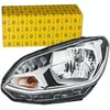 Image de HELLA 1EL 012 644-011 FF/Halogène Projecteur principal - pour p.e. VW Up (121, 122, BL1, BL2) - pour circulation à droite - gauche