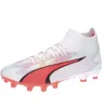Image de PUMA Ultra Pro Fg/Ag Homme Chaussure de football, Puma White PUMA Black Fire Orchid, 45 EU