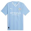 Image de MCFC 770437-01 Home Authentic Jersey T-Shirt Unisexe Team Light Blue-White Taille XL