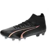 Image de PUMA Ultra Pro Fg/Ag Homme Chaussure de football, Puma Rose cuivrée noire, 40.5 EU