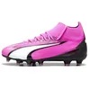 Image de PUMA Chaussures de football Ultra Pro Fg/Ag Jr unisexes pour enfant, Poison Pink PUMA White PUMA Black, 4.5 UK