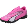 Image de PUMA Chaussures de football unisexe Ultra Play Tt, Poison Pink PUMA White PUMA Noir, 44.5 EU
