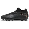 Image de PUMA Mixte Enfant Future 7 Pro FG/AG Jr Chaussure de Football, Puma Black Puma White, 38 EU