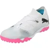 Image de PUMA Chaussures de football Future 7 Match Tt pour homme, Puma White PUMA Black Poison Pink, 44 EU