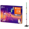 Image de Ledvance SMART+ WIFI CONVERT Lampadaire mural et sur pied, noir, 24 W, 2320 lm, lumière blanche et couleur réglable, intensité variable, longue durée de vie, effet lumineux Magic RGB dynamique,