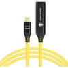 Image de CobraTether Câble USB-C vers USB-C Female Extension 10 m Jaune