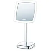 Image de Beurer BS 99 Miroir cosmétique lumineux avec lumière LED, support, grossissement 5x, avec lumière idéale pour appliquer du maquillage