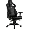 Image de noblechairs Epic Chaise de Gaming - Chaise de Bureau - Cuir Synthétique PU - Noir/Bleu