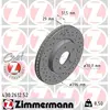 Image de ZIMMERMANN 430.2612.52 Disque de Frein