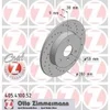 Image de ZIMMERMANN 405.4100.52 Disque de Frein