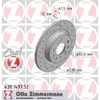 Image de ZIMMERMANN - DISQUE DE FREIN - 430.1497.52
