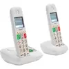 Image de Téléphone sans fil GIGASET E290A Duo Blanc