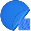 Image de Wiltec Bâche à bulles solaire ronde pour piscine, Ø 3,6 m, 400 µ, en PE, couleur bleue, couverture piscine, chauffage piscine