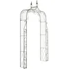 Image de Arco per Piante Rampicanti in metalloo Aurora bronzo