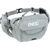Image de EVOC HIP PACK 3l Sac banane Sac ventral Sac de hanche avec poche à eau de 1,5 l (capacité de 3 l, AIRFLOW CONTACT SYSTEM, ceinture réglable, système VENTI FLAP, poche à eau incluse), gris pierre