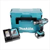 Image de Makita DHP 482 RT1J - 18 V Li-Ion Perceuse visseuse à percussion sans fil avec coffret Makpac +1x Batterie BL 1850 5,0 Ah + Chargeur DC 18 RC