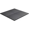 Image de GORILLA SPORTS Lot de 4 tapis de protection de sol - 100 x 100 cm - Antidérapants - En caoutchouc - Noir - Tapis de protection, tapis puzzle, tapis de fitness, d'entraînement, de sport