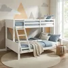 Image de Homestyle4u Lit Superposé 90x200 et 140x200-2 Matelas