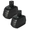 Image de vhbw 2X Batterie Rechargeable NiMH 1500mAh (18V) pour Outils électriques Hilti SF180, SF180-A, SF180A, SF4000, SF4000-A, SF4000A, SFH181