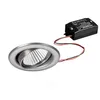 Image de Brumberg BB09 LED-Einbaustrahlerset schaltbar, 6W, 640lm, 3000K, edelstahl (38369223)