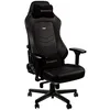 Image de noblechairs Hero Chaise de Gaming - Chaise de Bureau - Cuir Véritable - Noir