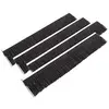 Image de Wiltec Jeu 4x Brosse de rechange 50 cm   pour Balayeur à pelouse 95 cm   pour Balai ramasseur autoporté pour Tondeuse autoportée Tracteur de pelouse Nettoyeur de pelouse