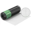 Image de Wiltec Fil de grillage Noir à mailles carrées 25 x 25 mm - 25 m x 100 cm - en Acier galvanisé revêtus par PVC - Rouleau Clôture pour Volière Clapier Jardin Sylviculture Agriculture