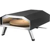 Image de Toboli Gas Pizzaofen mit Pizzastein Ø330mm mit Drehfunktion tragbar für Garten und Outdoor geeignet