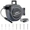 Image de XPOtool Schlauchbox mit Aufroll-Automatik 15m Wasserschlauch zur Wandmontage für Gartenbewässerung
