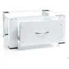 Image de Wiltec Support pour machine à laver max. 150 kg, socle de machine à laver avec tiroir, rehausseur en acier pour machine à laver et sèche-linge