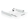 Image de Wiltec Cadre intermédiaire avec porte-serviette - Charge maximale : 150 kg - Pour machine à laver et sèche-linge