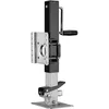 Image de Wiltec Béquille de remorque   Capacité de charge max. de 900 kg   en Acier Q235   Support de caravane avec Manivelle latérale et Plaque de montage orientable   Chandelle de support